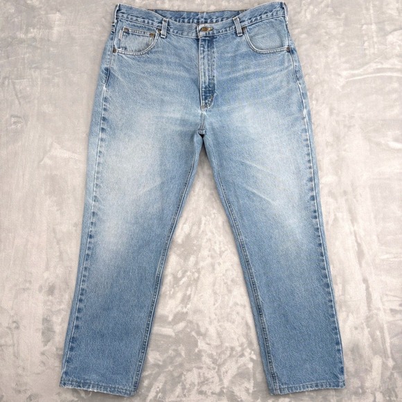 Carhartt Other - Carhartt Jeans Mens 40x30 (Fits 37x28.5) Blue Traditional Fit Straight Leg Work